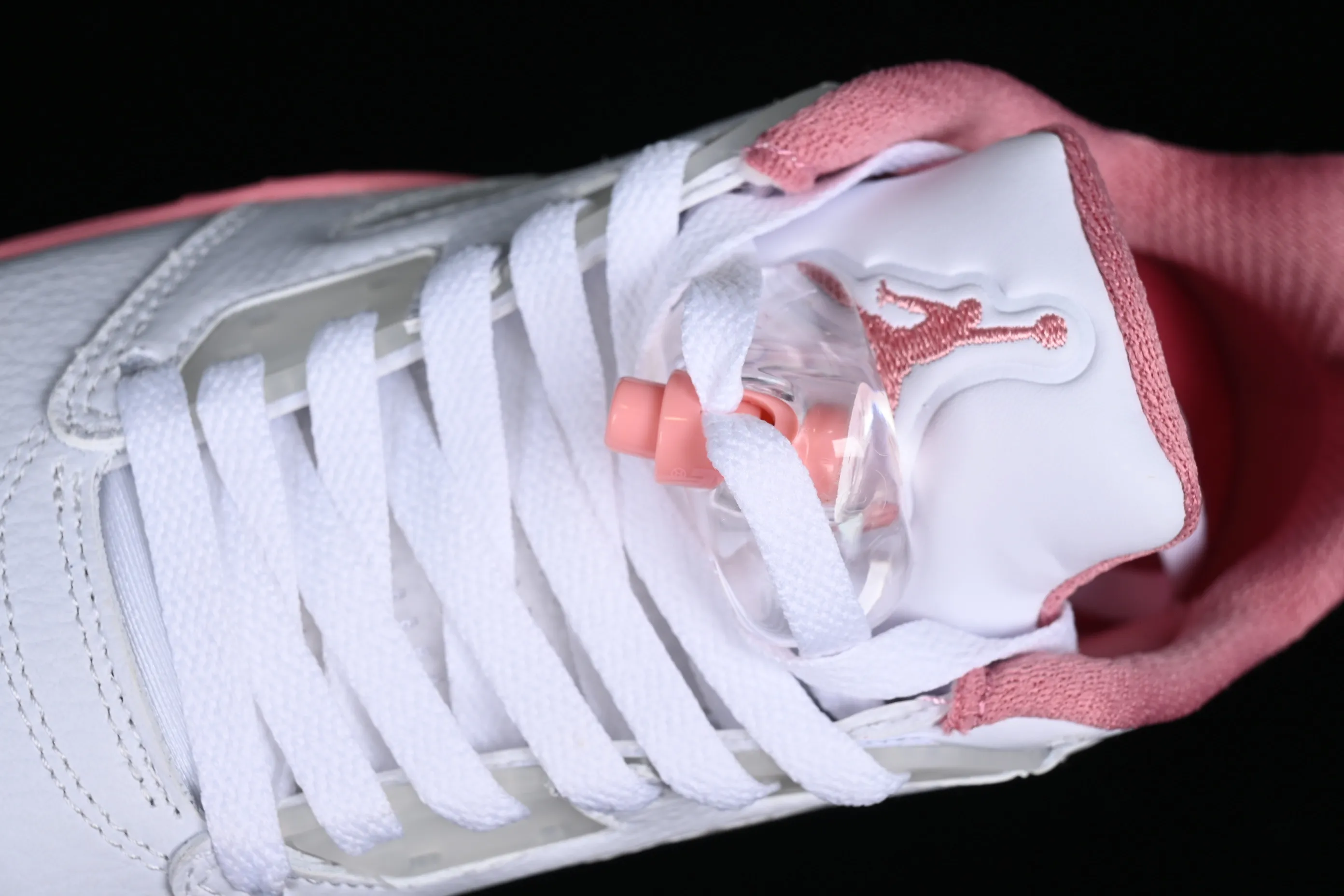 All categories Air Jordan Jordan series basketball shoes Air Jordan 5 Air Jordan Retro Low AJ5 Joe 5 white and pink low-top basketball shoes DX4390-116